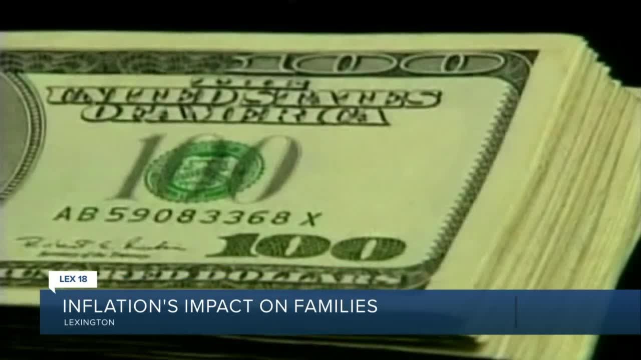 Inflation's impact on families