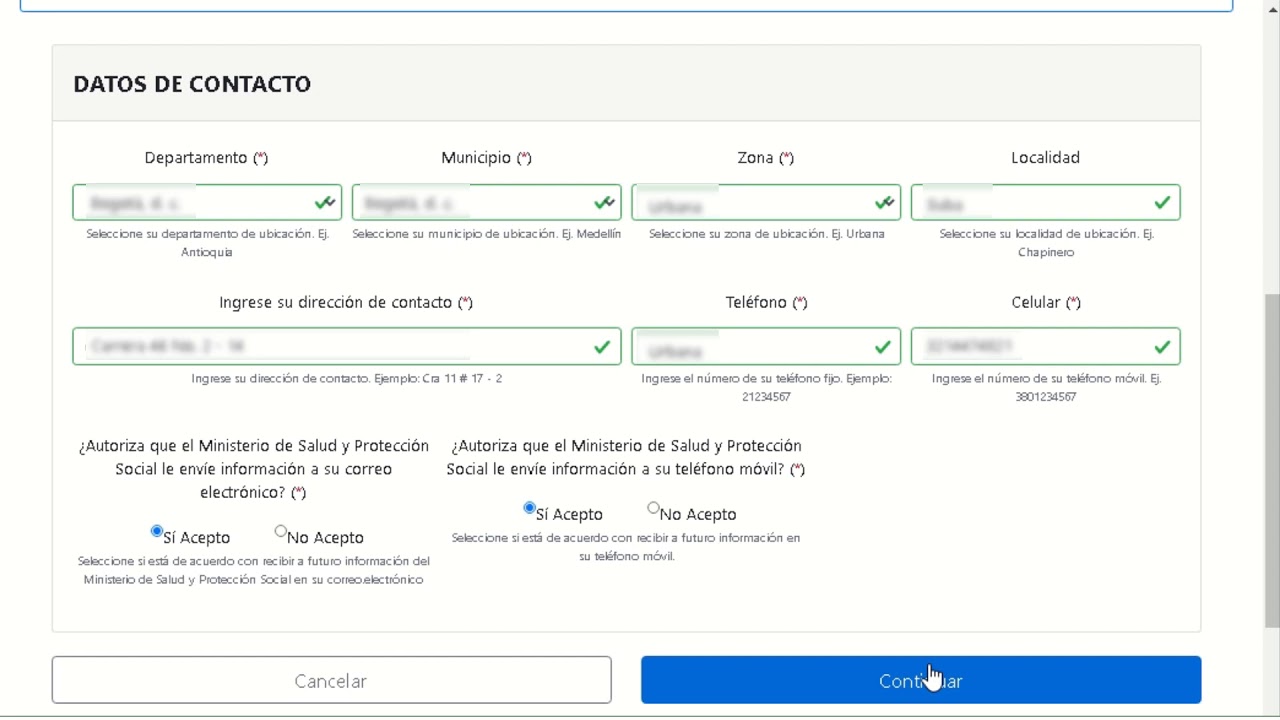 Nuevo ingreso Mi Seguridad Social
