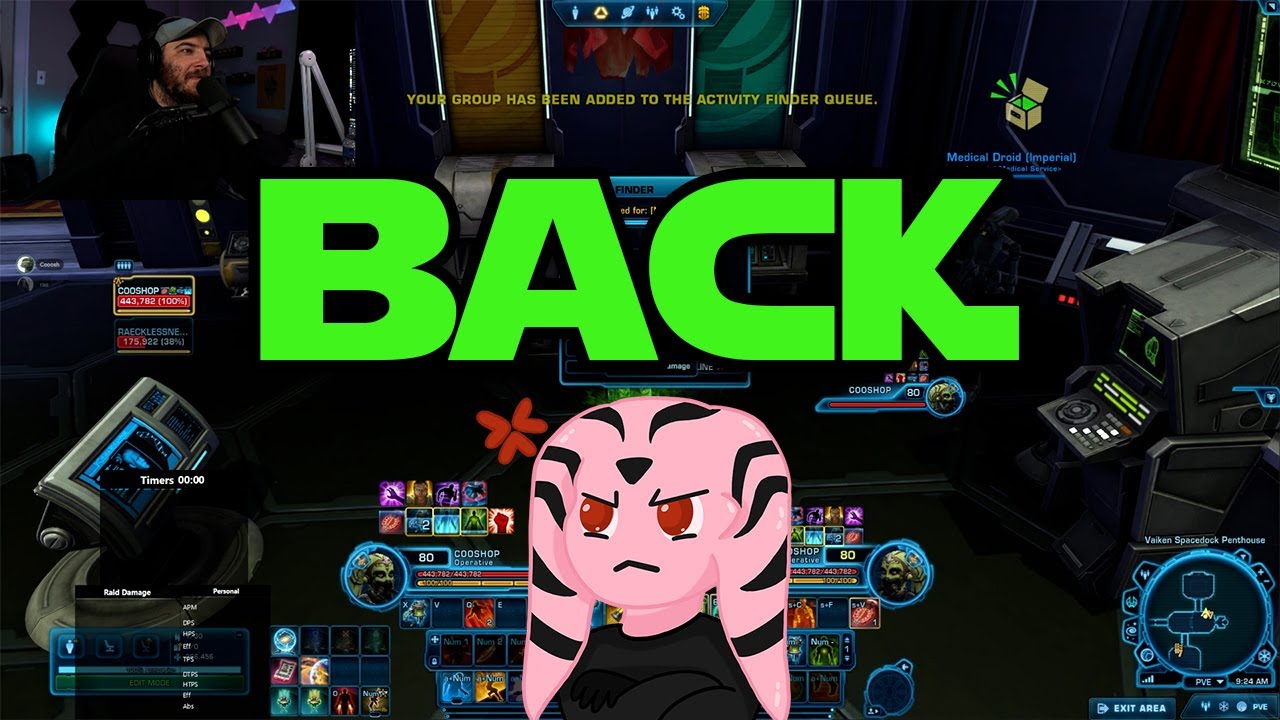 BACK TO HEALING | Swtor