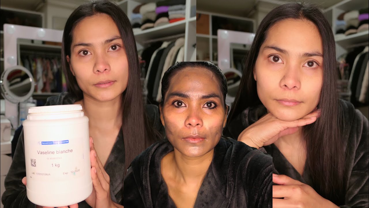 របៀបជូតសំអាតគ្រឿងmakeupងាយស្រួល លឿននិងសំអាតបានស្អាតល្អ/How to use Vaseline remove makeup