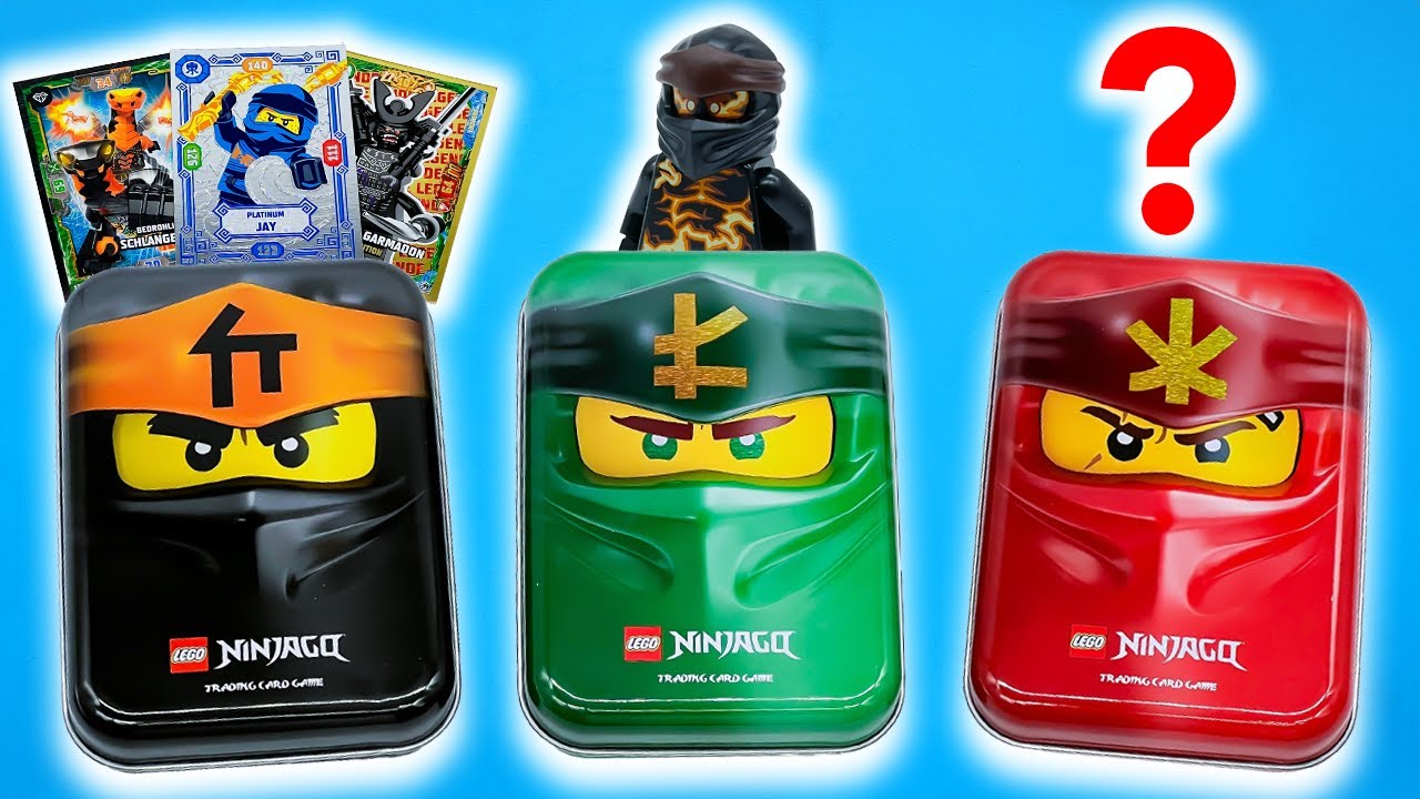 Opening Lego Ninjago MYSTERY TINS!