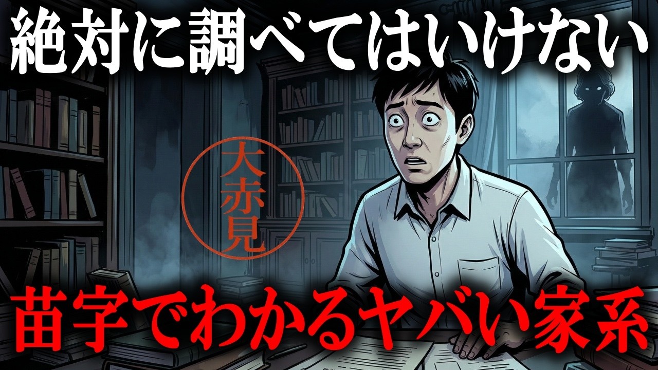 知ってしまうとショックを受けるかも！？『調べてはいけない苗字』『身分の低い苗字』『怖い漢字』