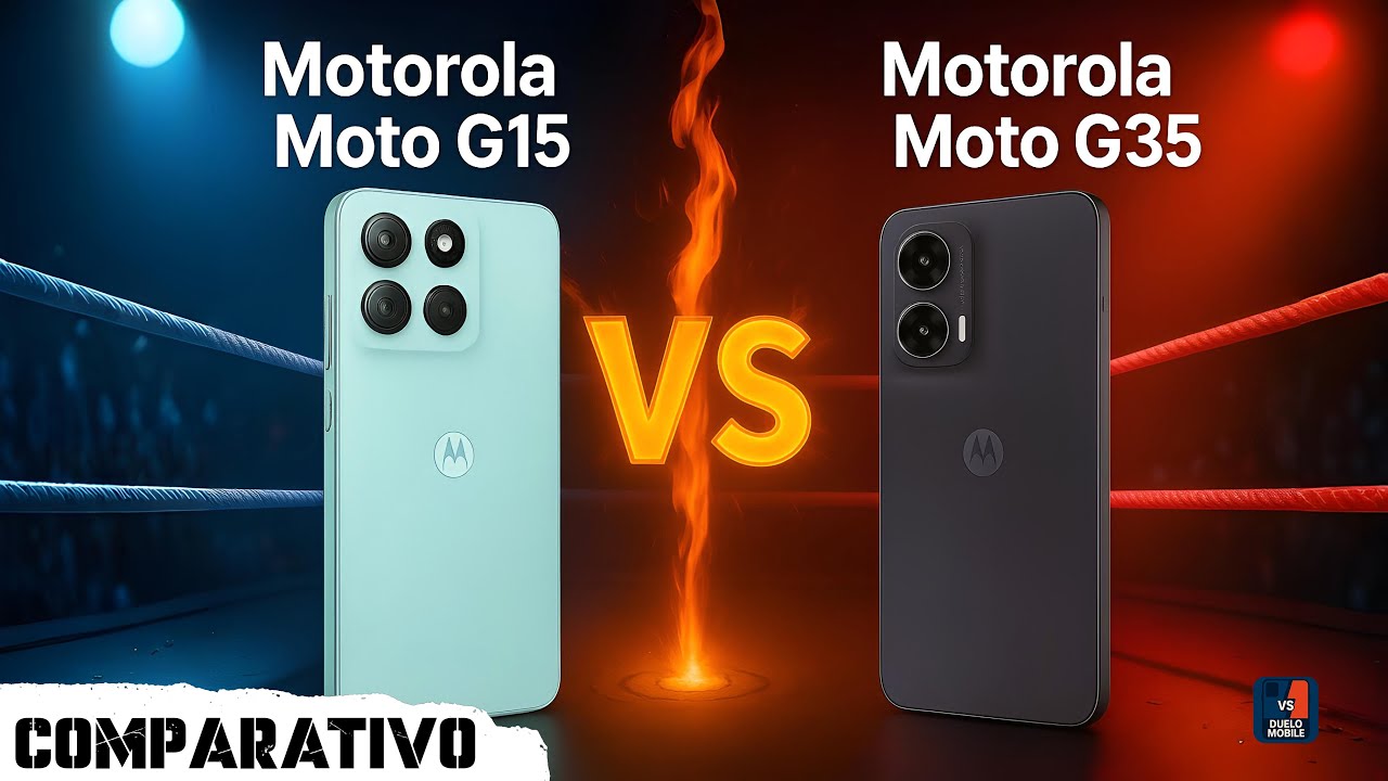 Moto G15 vs Moto G35: Qual é o Melhor CELULAR para Comprar em 2025? | Review Completo