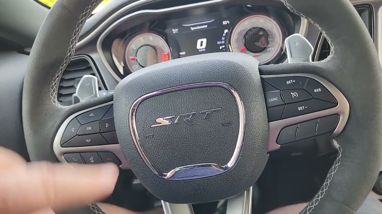 Dodge Demon With A K40 Platinum Radar Detector/ Jammer Installed 😈