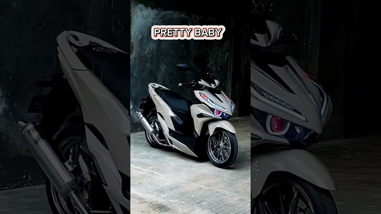 HONDA CLICK 125 WHITE SETUP HONDA CLICK V3 #honda #hondaclick125i #variomodifikasi #click125i