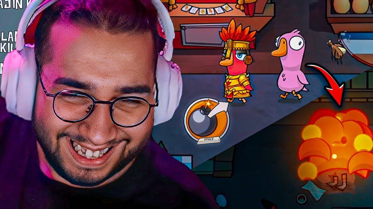 BÜTÜN LOBİYİ PATLATTIM ! 💣 | EKİP İLE GOOSE GOOSE DUCK