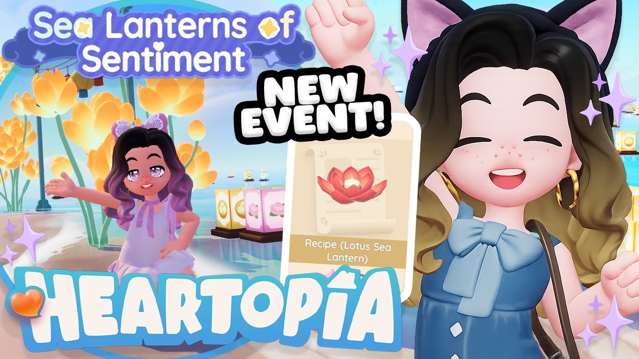 Sea Lanterns of Sentiment Event Guide! 🌊 FREE Rewards, Shop & Blessings | Heartopia