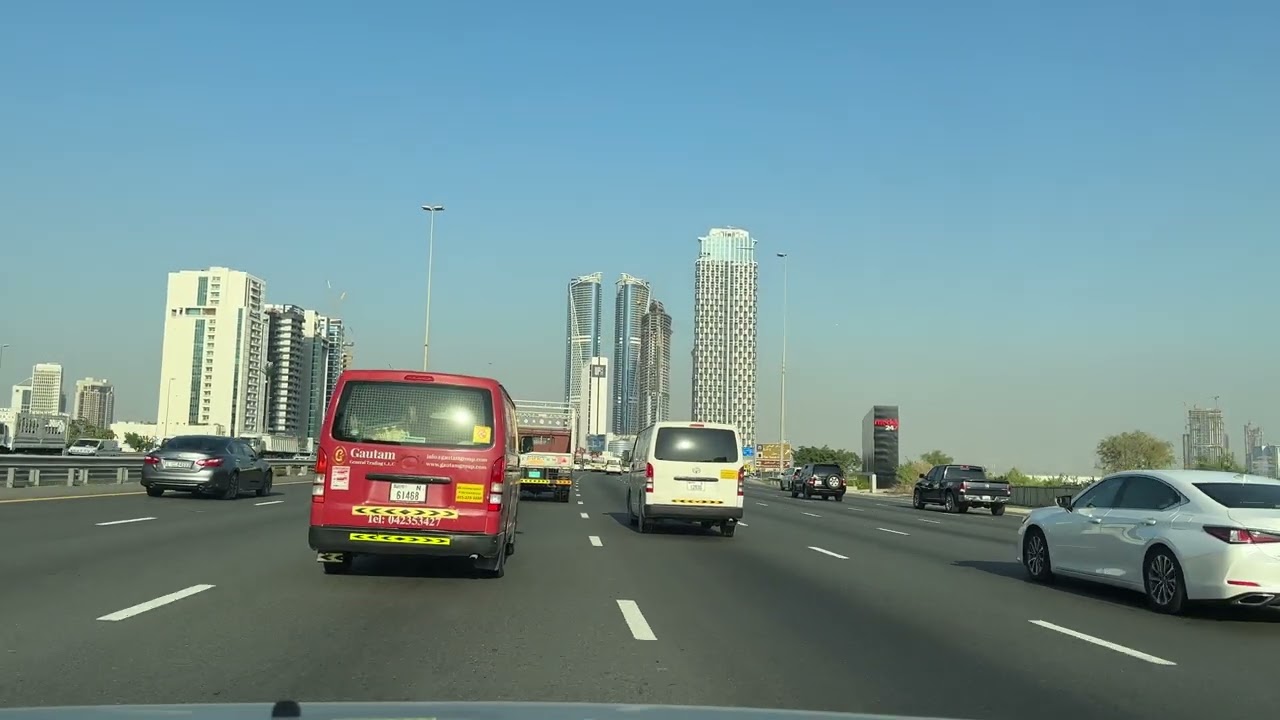 Dubai Hills to Nad Al Sheba | 4K drive