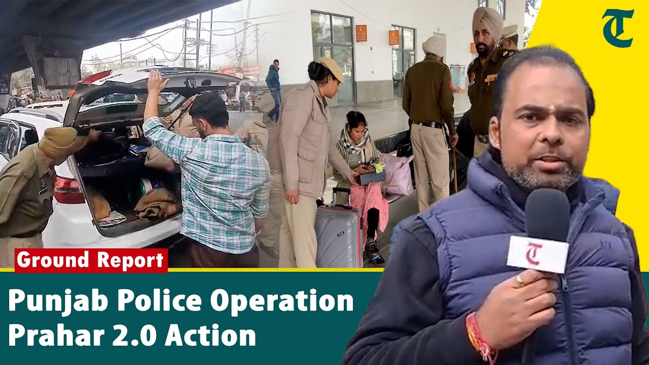 Punjab Police Leads Operation Prahar 2.0 Across Ludhiana, Amritsar, Jalandhar, Khanna