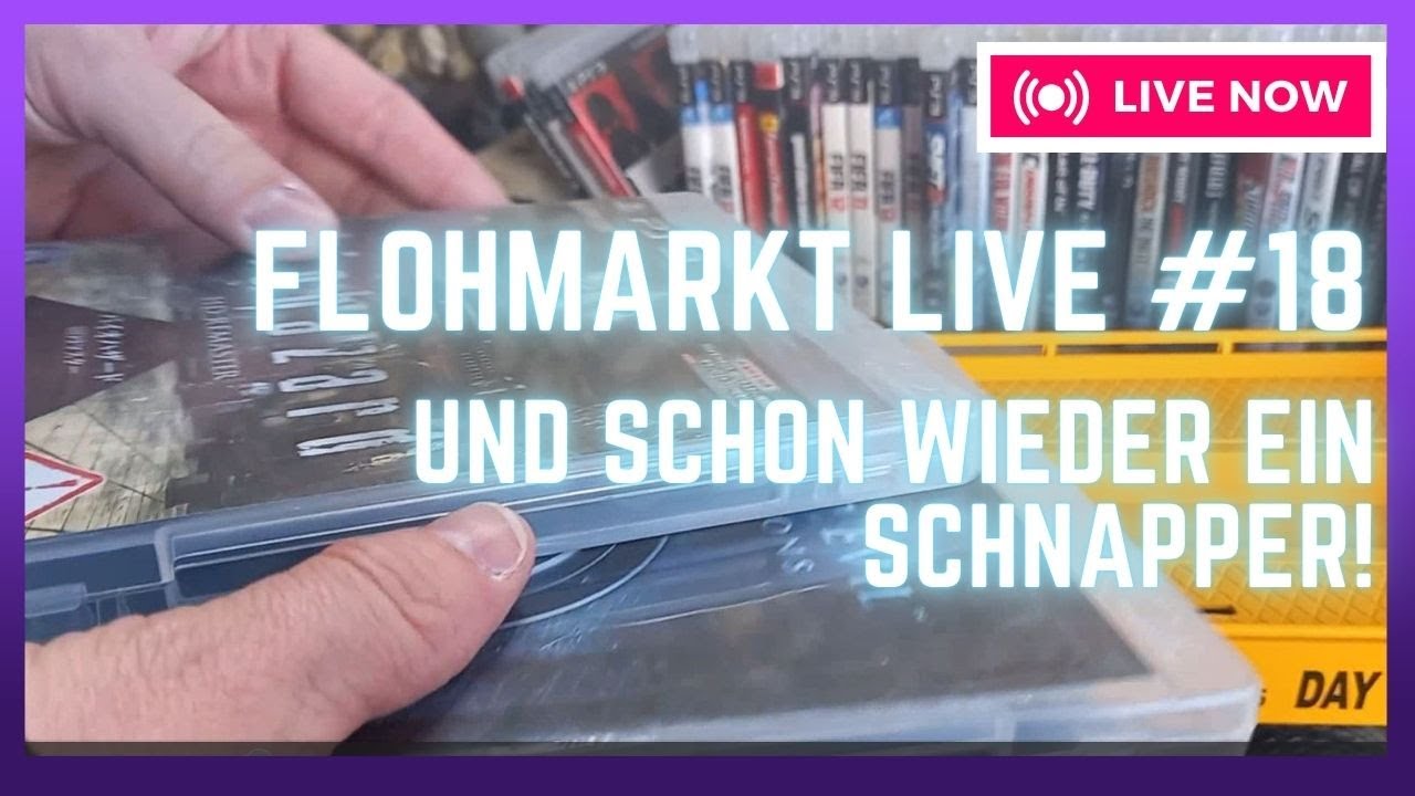 Flohmarkt Live #18 - Und schon wieder ein Schnapper vom Dorftrödel!