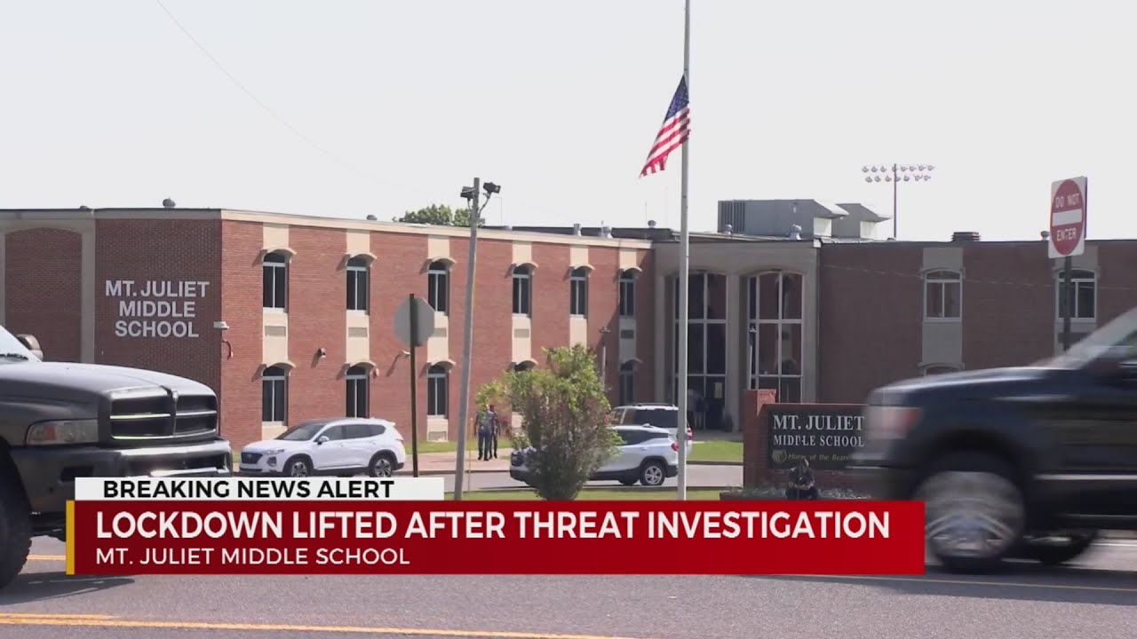 Lockdown lifted at Mt. Juliet Middle School