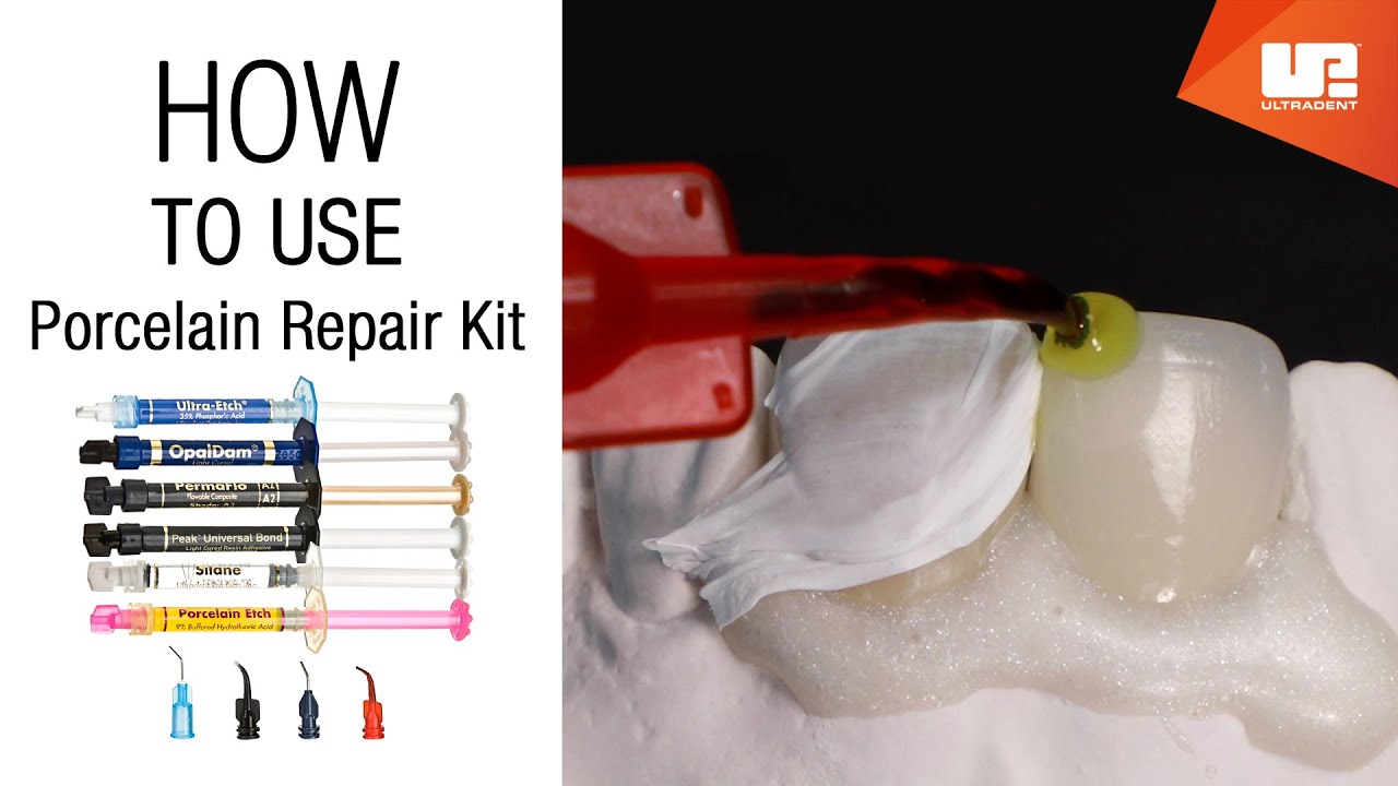 How to Use Ultradent™ Porcelain Repair Kit | Step-by-Step