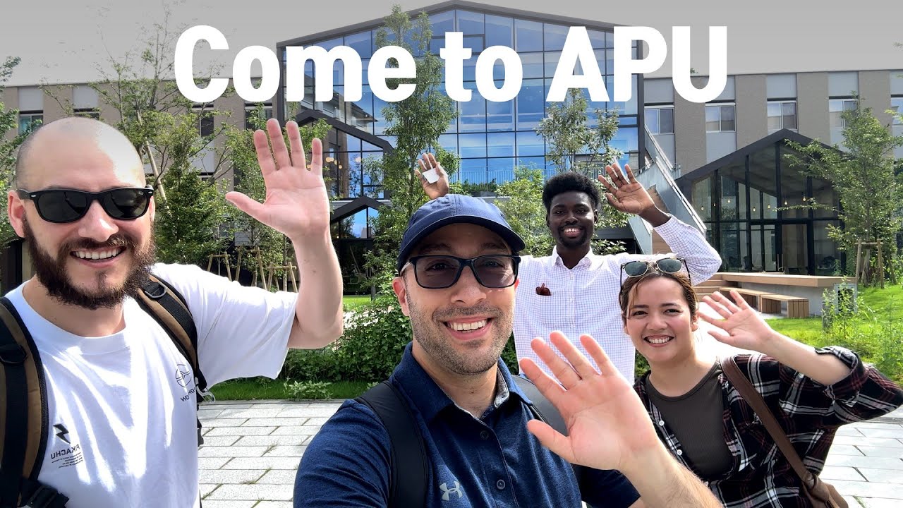 Campus tour by APU international students / Come and Study at APU in Beppu!!