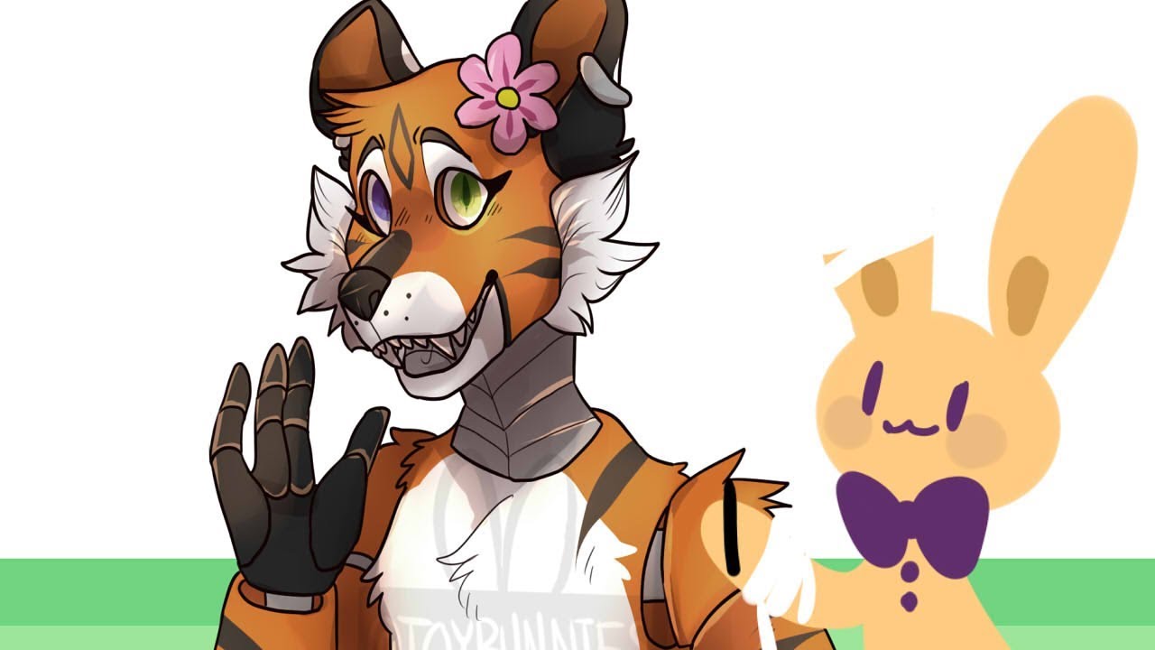 .:FNAF SPEEDPAINT:.Tina The Tiger