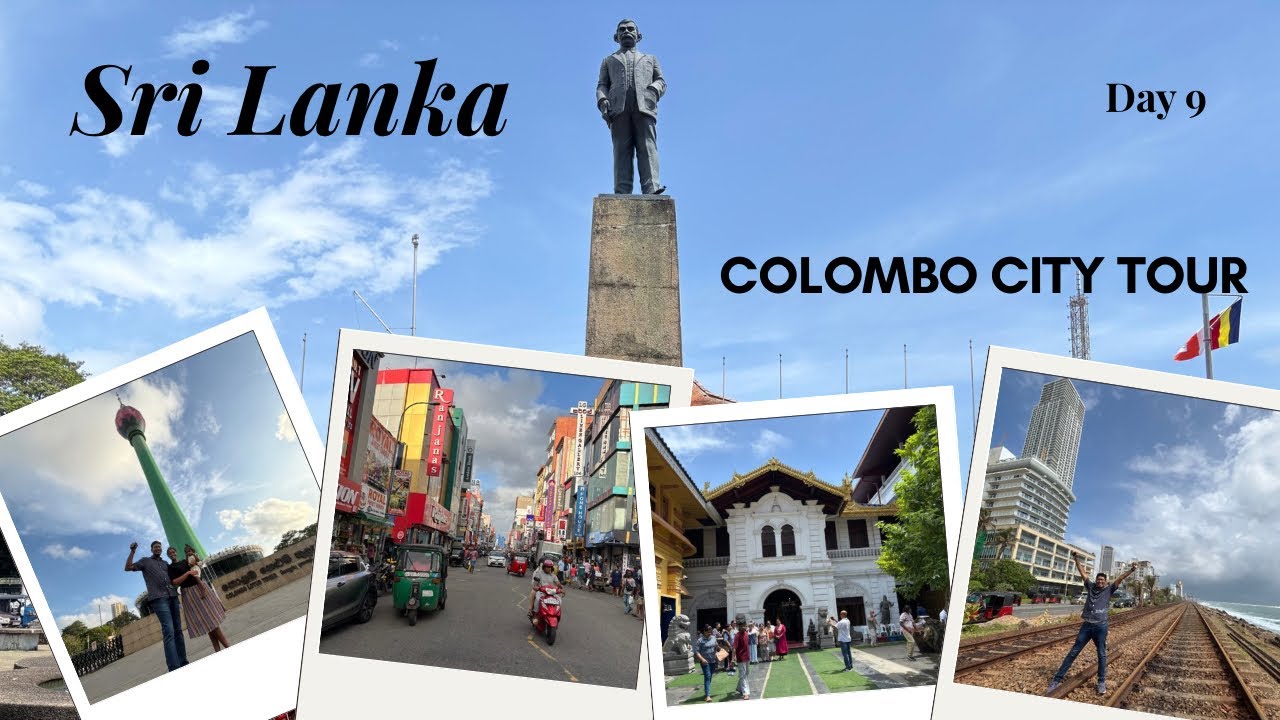 Sri Lanka Day 9 | Gangaramaya temple | Lotus tower | Petta Market | Independence sq | Marine drive