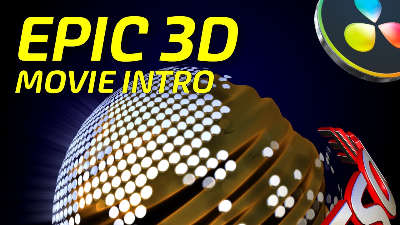 Stunning Movie Intro | No Plugins | Davinci Resolve 19