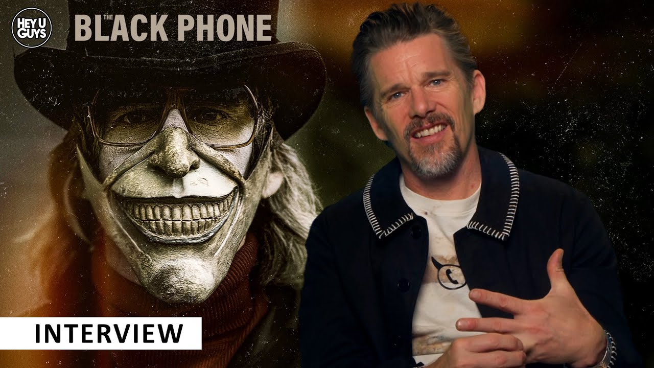 The Black Phone - Ethan Hawke on finding The Grabber's voice, acting behind a mask & love of horror
