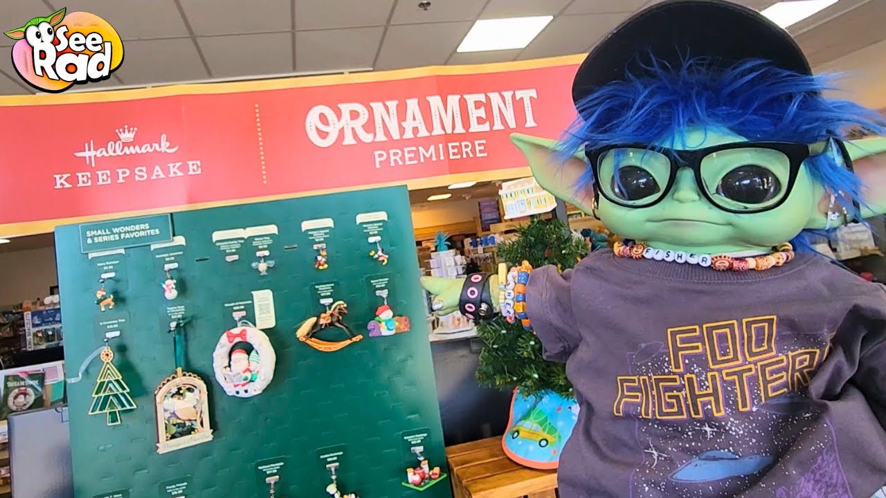 Hallmark 2024 Ornament Premiere - Disney, Grogu, Star Wars, Haunted Mansion & More - Shop With Us
