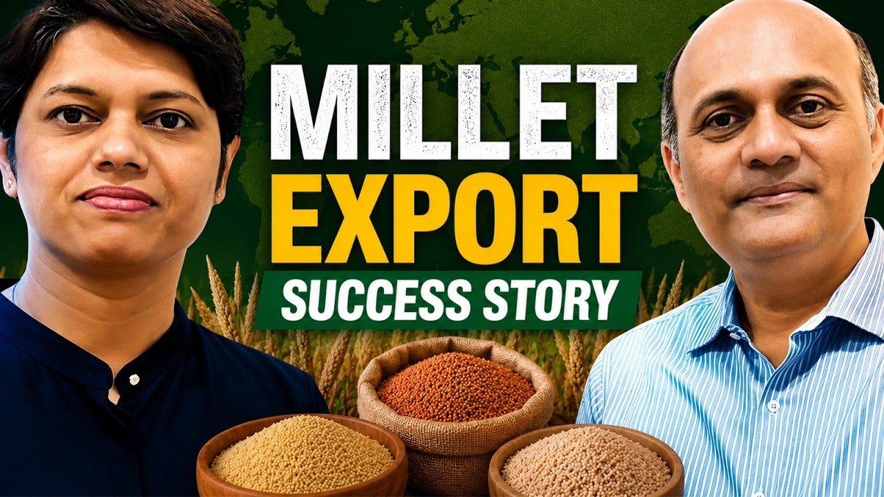 Millet Export Success Story | KDSushma