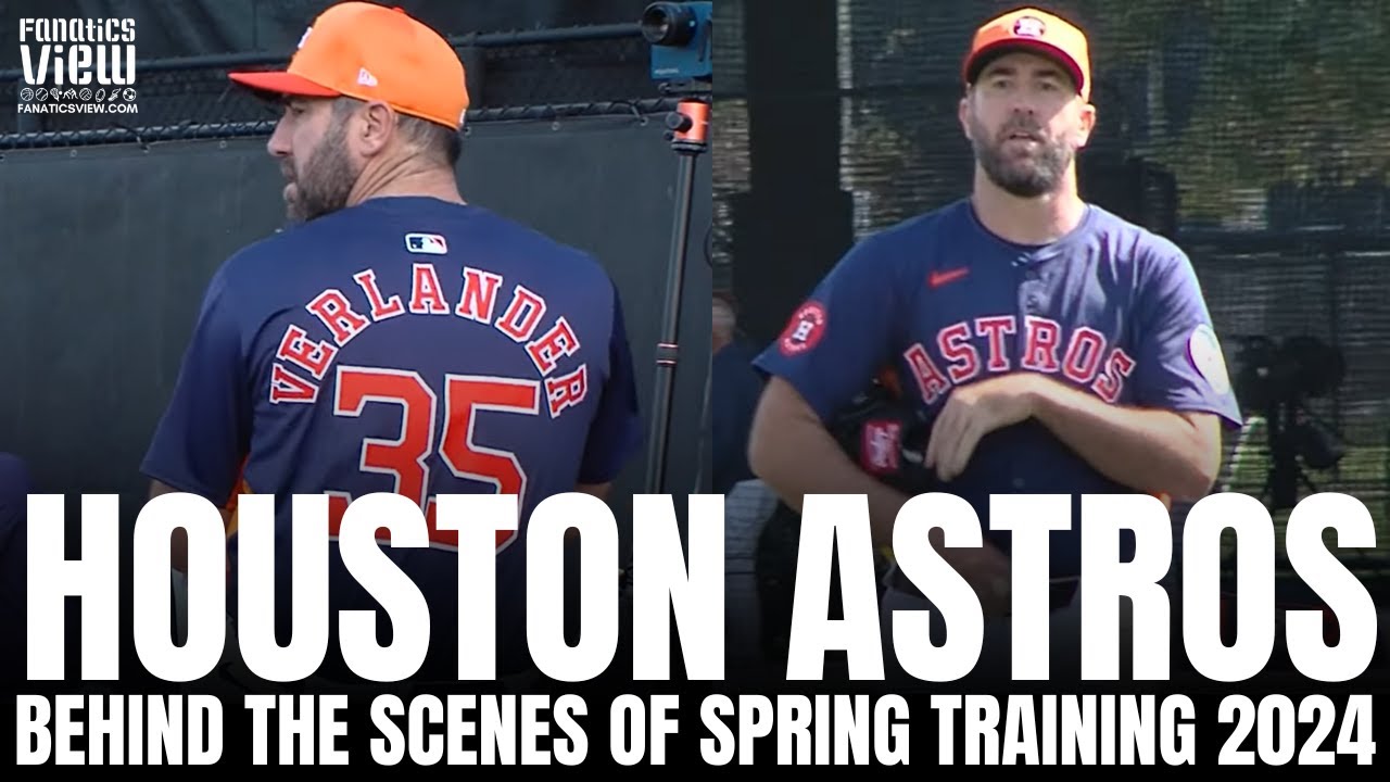 Justin Verlander Working Way Back to Form, Throws a Bullpen at Houston Astros Spring Training 2024