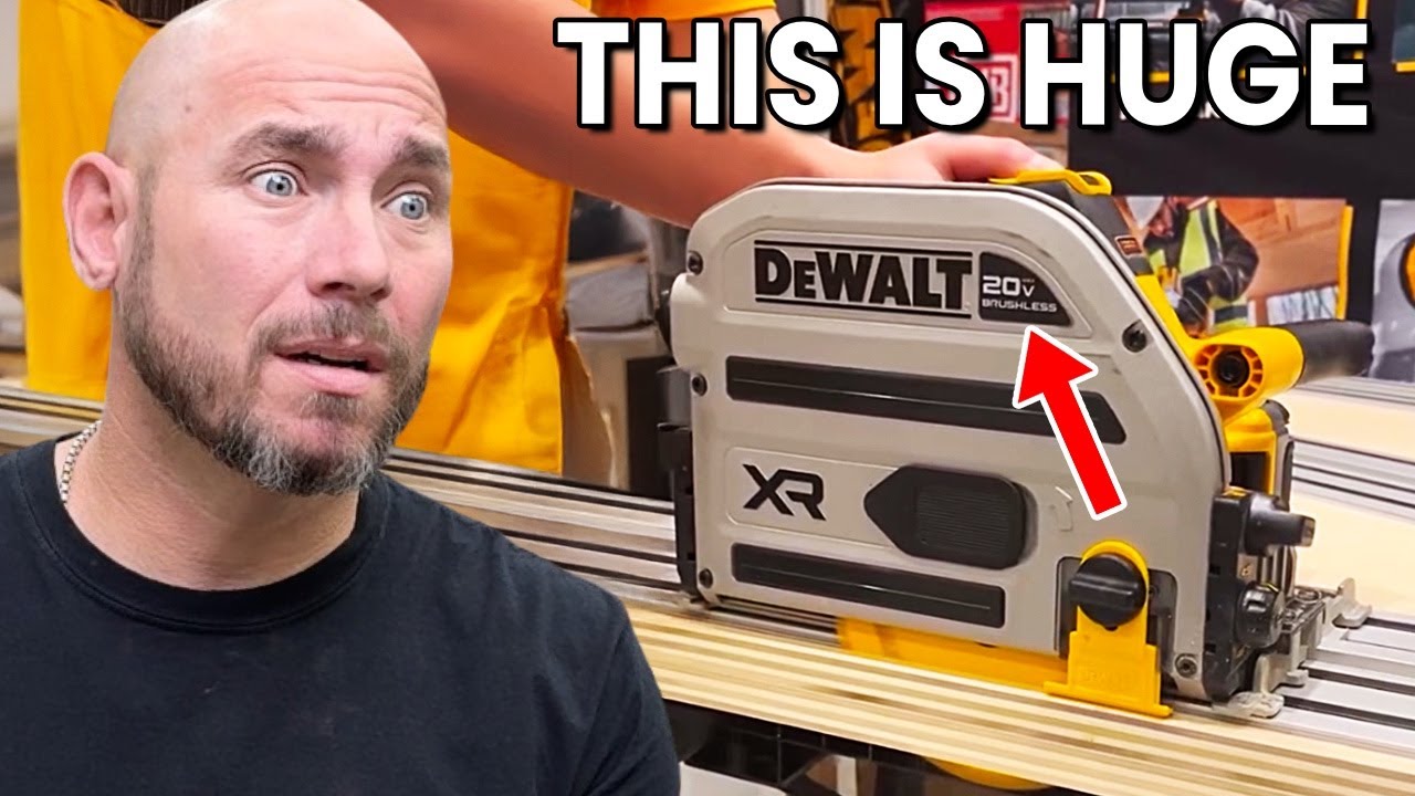 DeWalt Just Changed EVERYTHING (20V Track Saw is HERE)