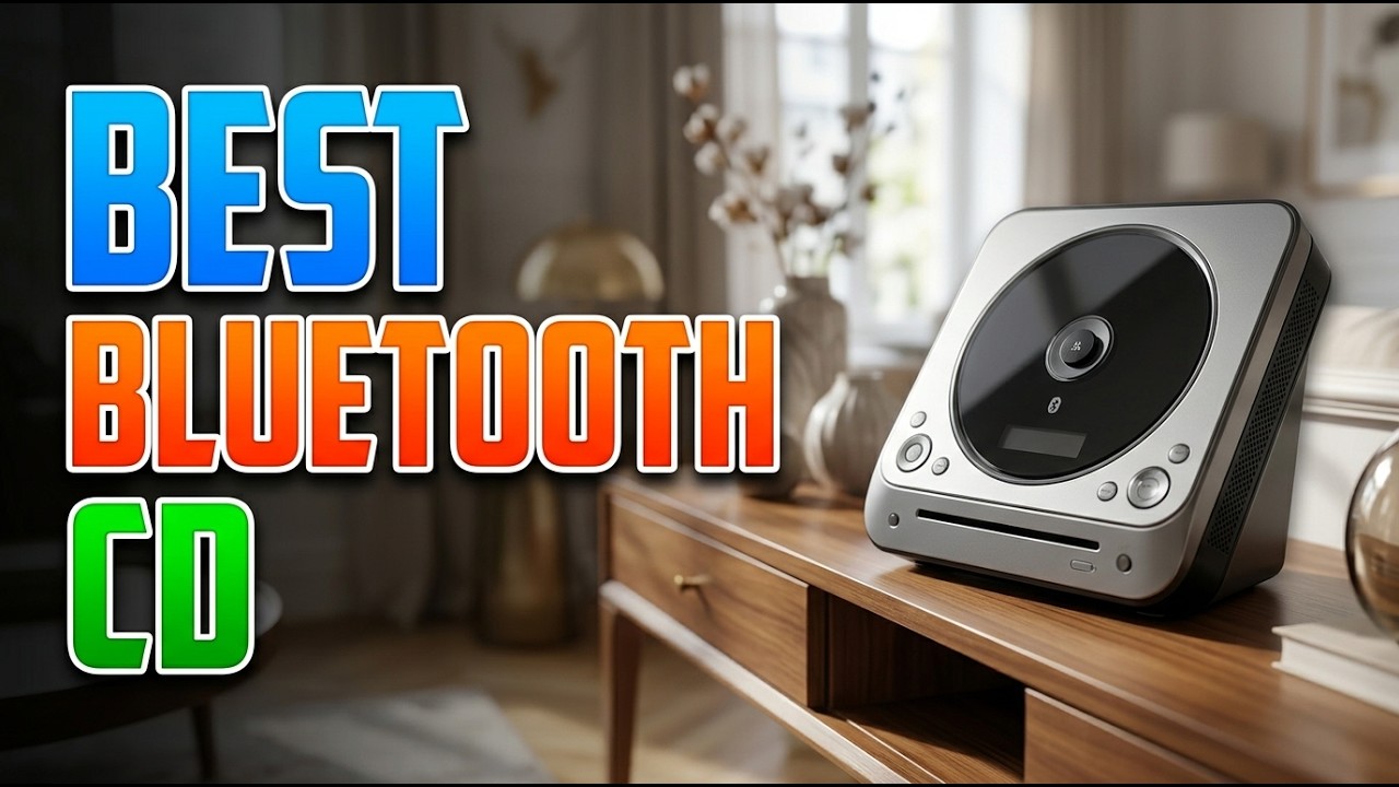 TOP 5 Best Bluetooth CD Player 2026