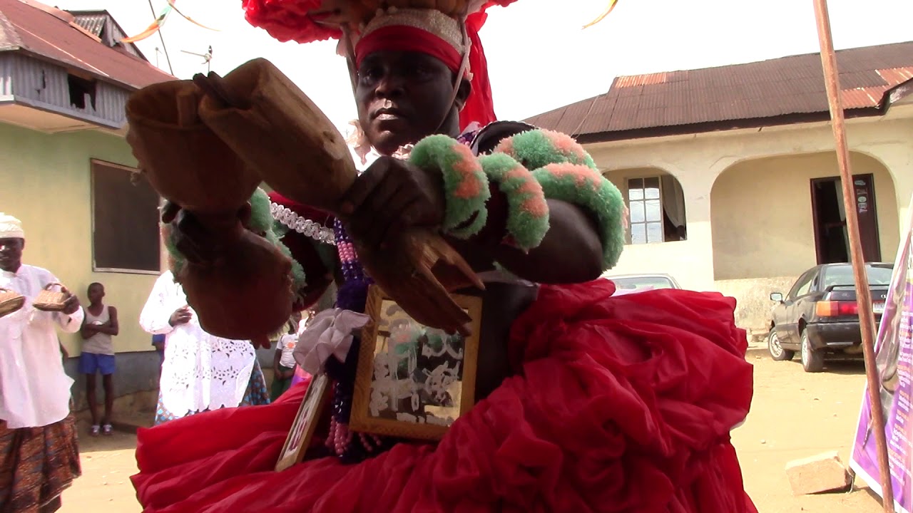 Calabar Ékpè rites with Mùrúà-Nyàmkpè