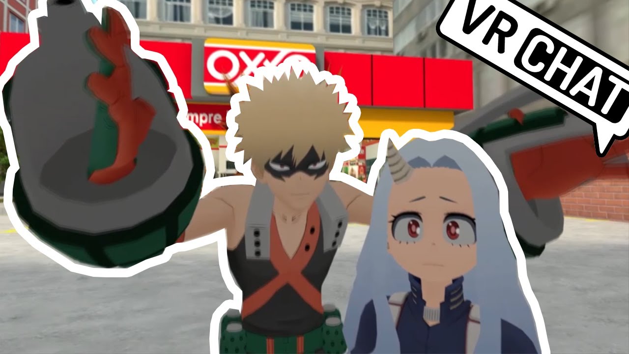 BAKUGO CUIDA A ERI 🥰 (MY HERO ACADEMIA VR ESPA&Ntilde;OL)