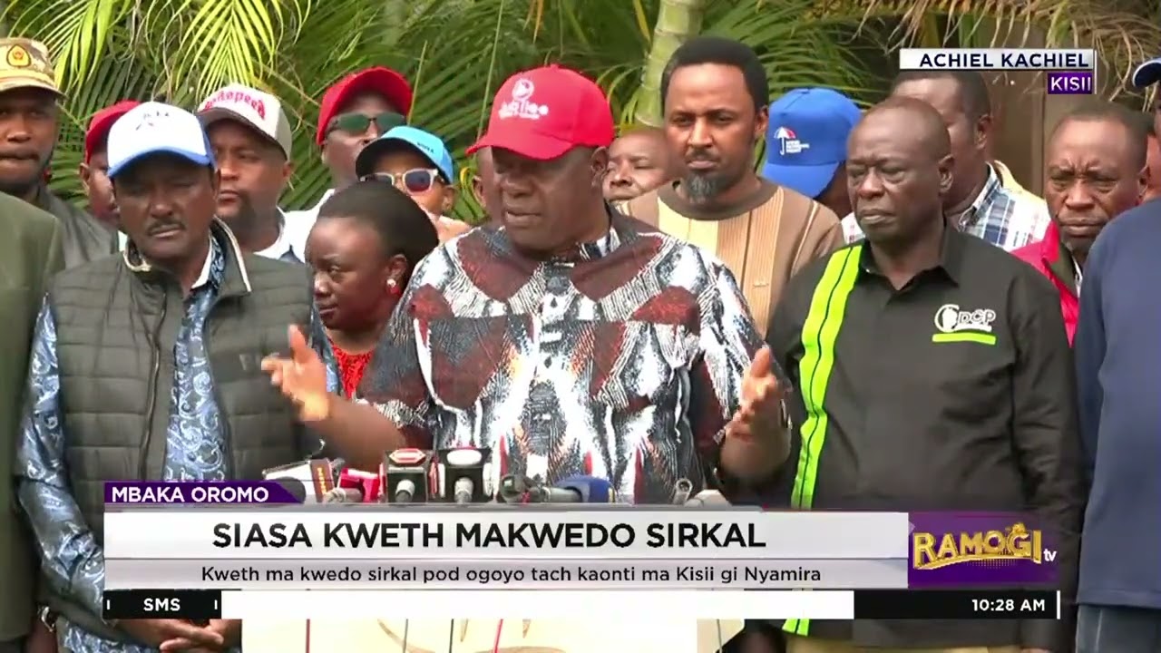 LIVE | Siasa kweth makwedo sirkal | #RamogiTV