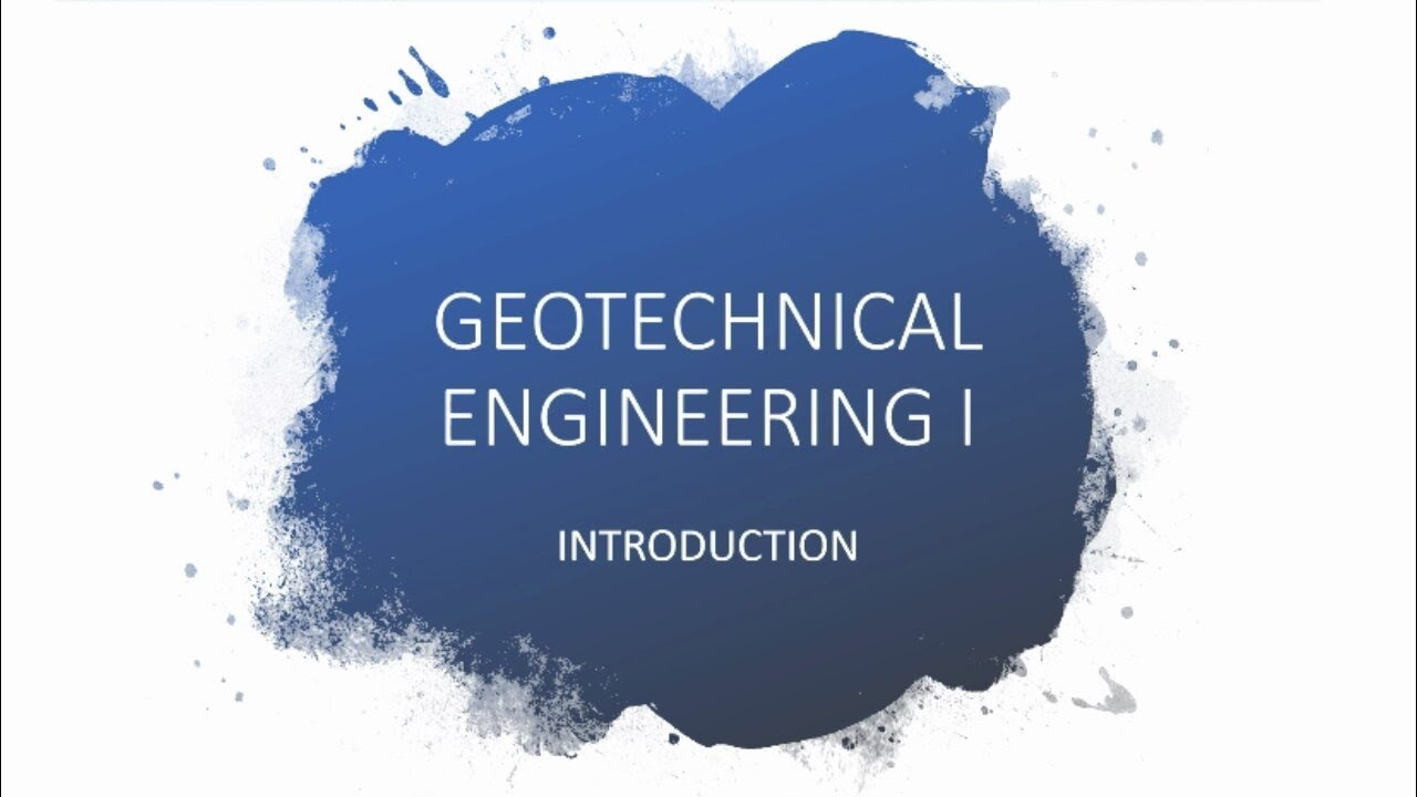 Introduction to Geo-Technical Engineering (Malayalam)