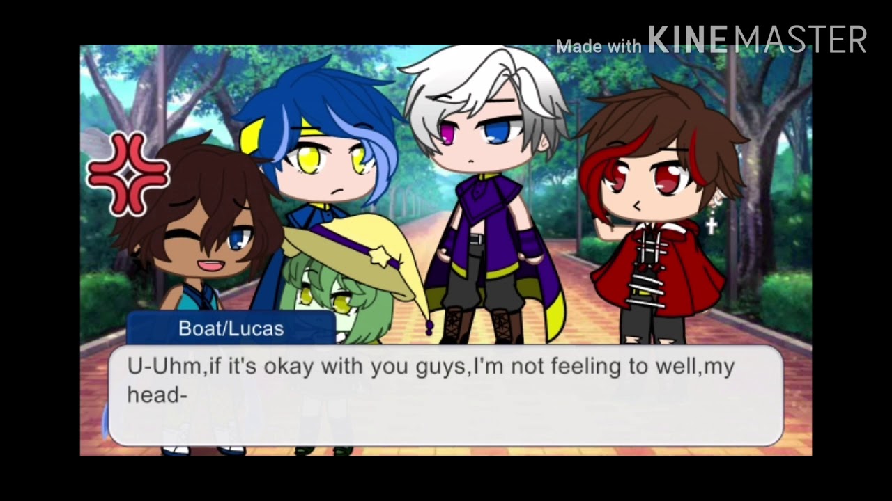 Lucas' Eyes | Scene from FTO | Gacha Club/Life