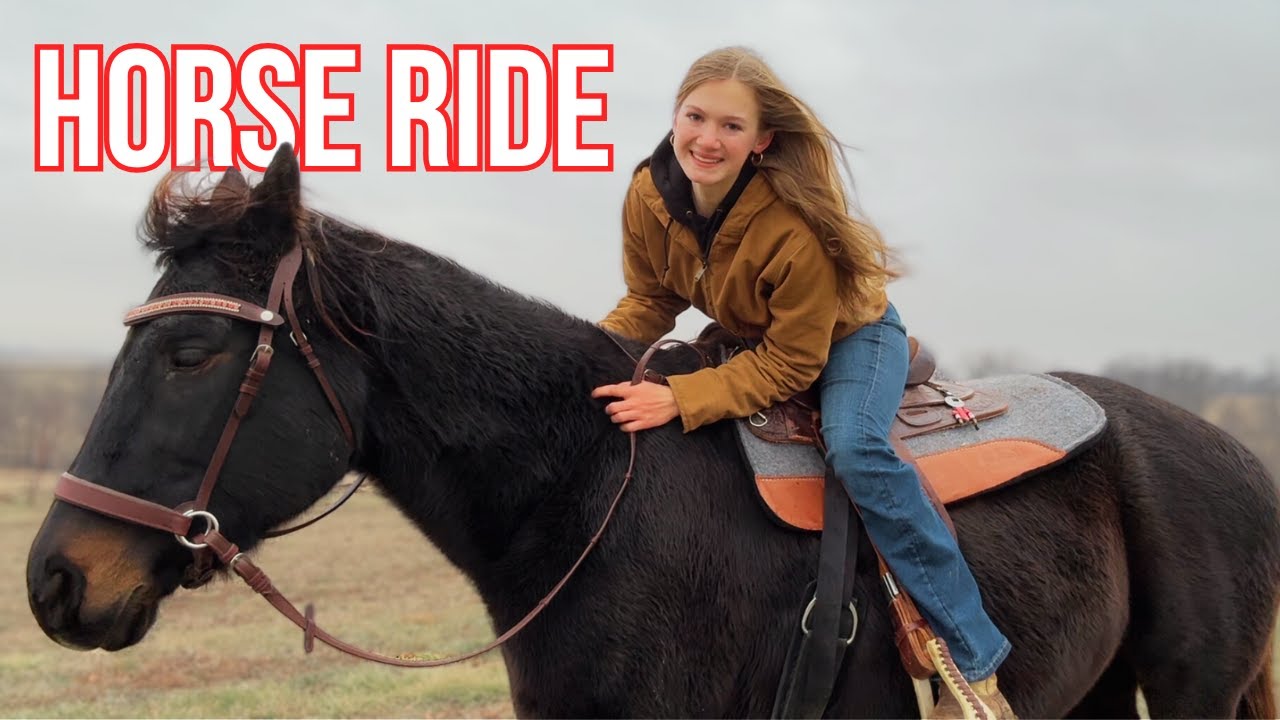 A Magical Holiday Horse Ride | Small Farm Christmas series