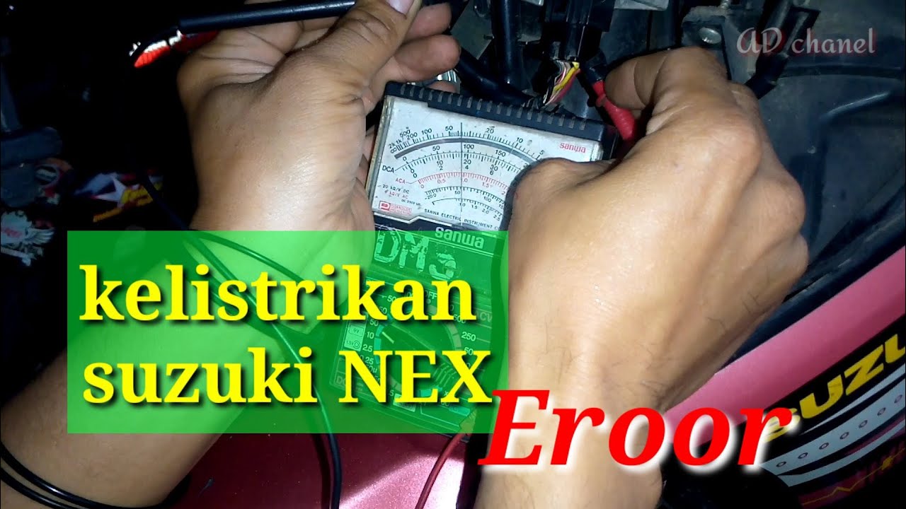 Atasi kelistrikan suzuki nex