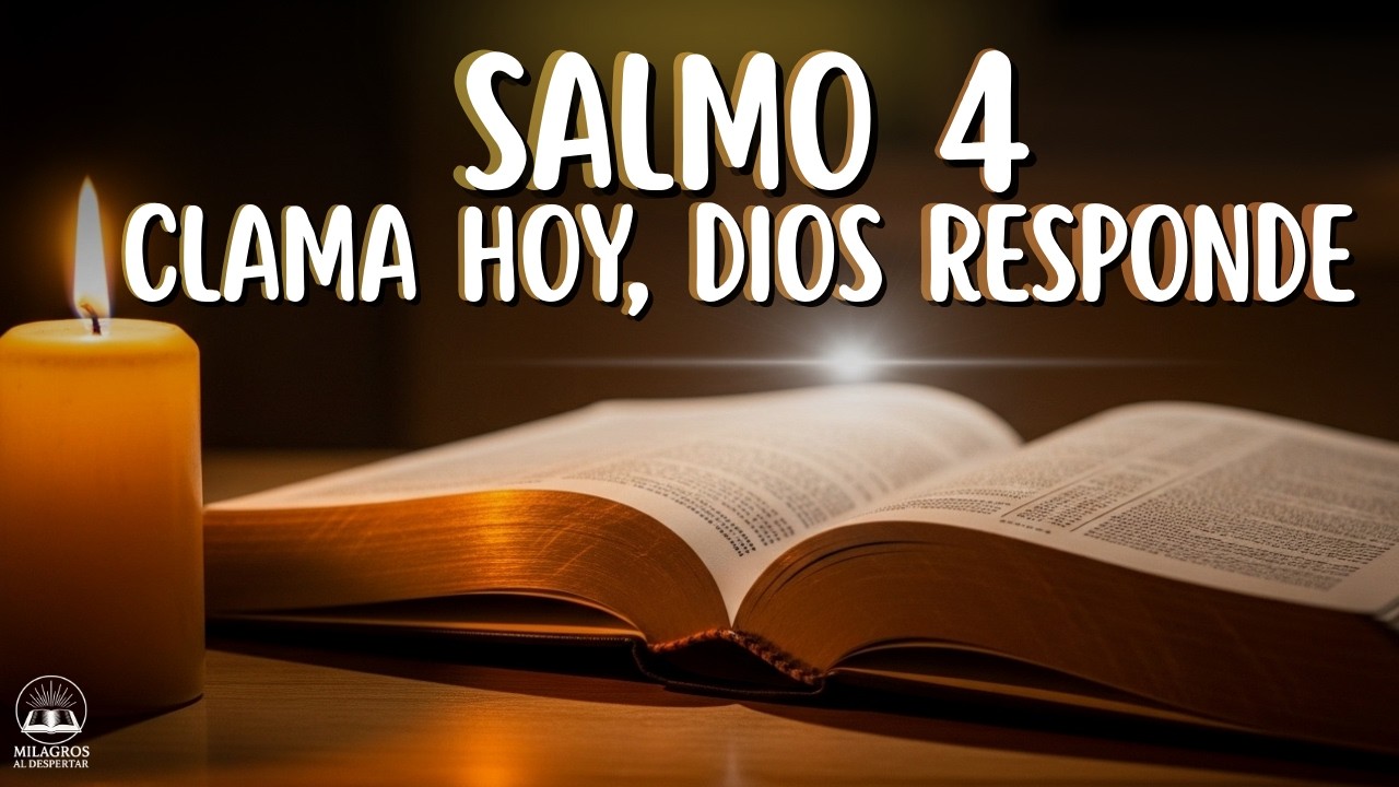 Salmo 4 completo para dormir - Dios responde cuando clamas
