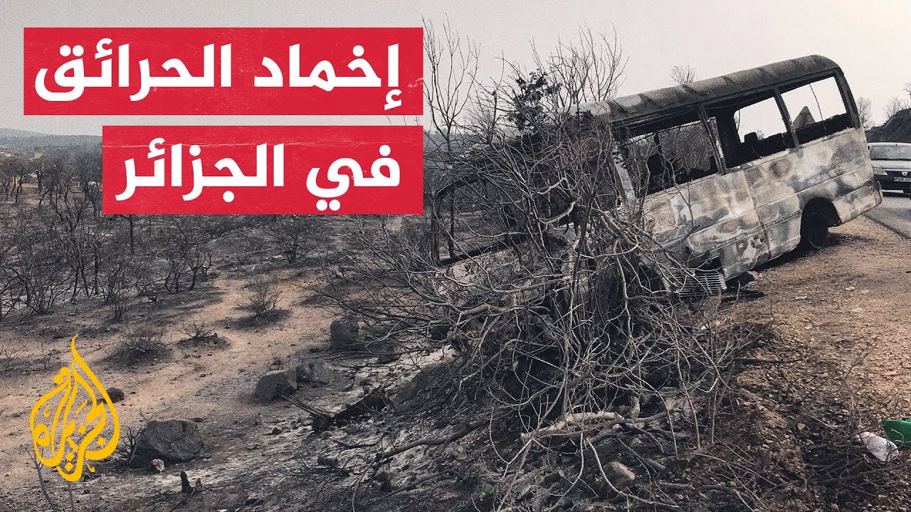 الجزيرة ترصد الأوضاع.. حرائق كبيرة في ولاية الطارف بالجزائر