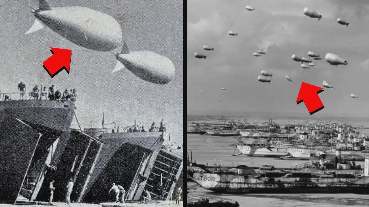 Wozu wurden Luftschiffe am D-Day (Landung in der Normandie) eingesetzt?