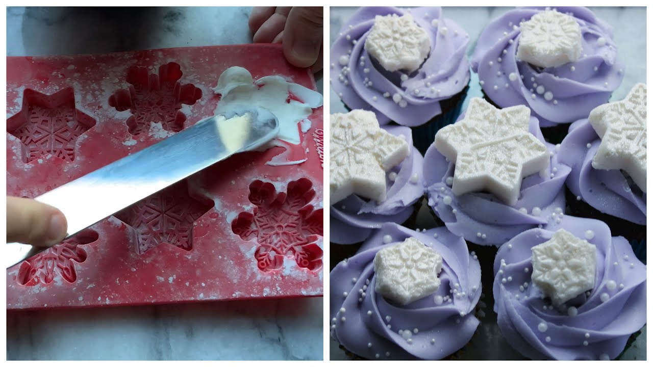 How to use buttercream in a silicone mold.