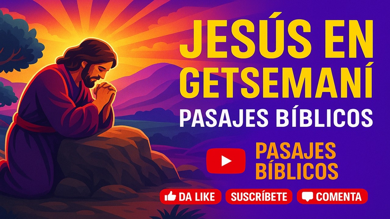 Jesús en el Huerto de Getsemaní | Video 3 – Pasajes Bíblicos con Música Espiritual