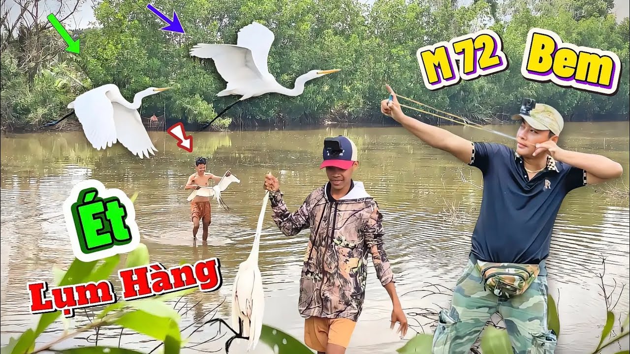 Tiến Đạt Cùng Mét 72 Bem Hàng Khủng Ét Lượm Mỏi Tay  || Ná Cao Su
