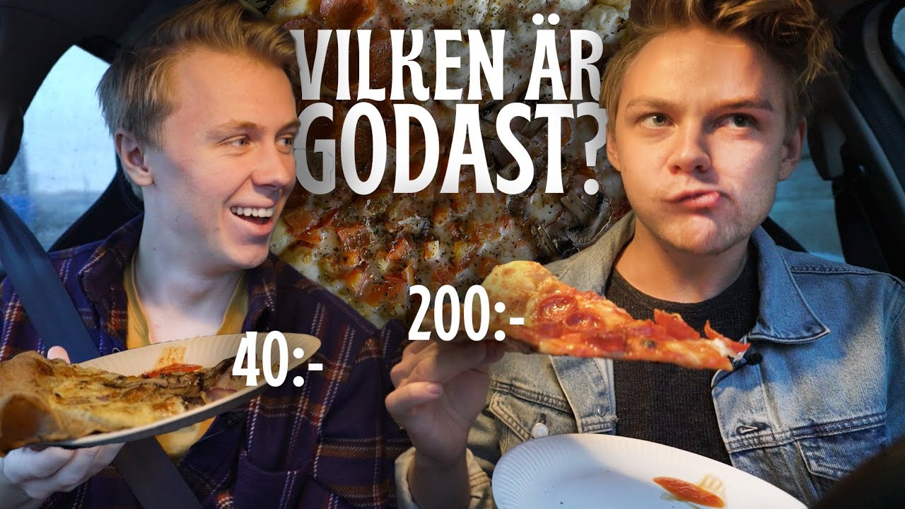 Det stora PIZZERIA-testet