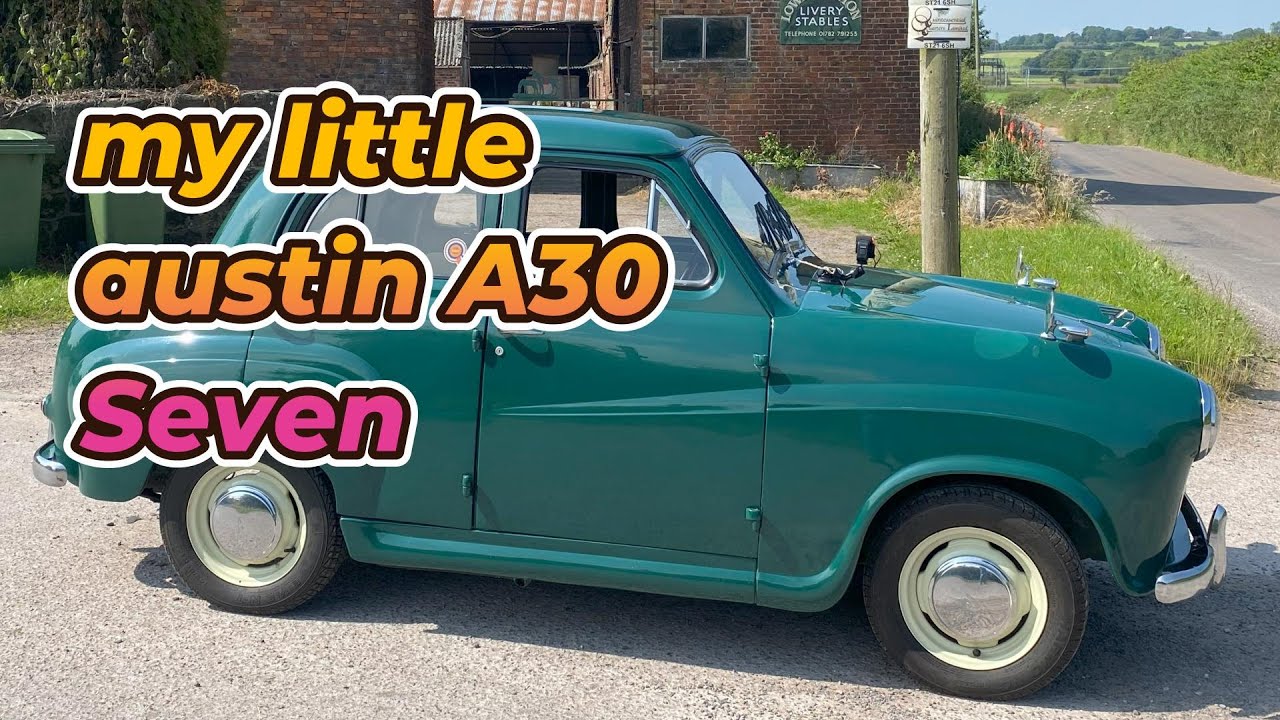 A little run in my Austin a30 seven in Stoke