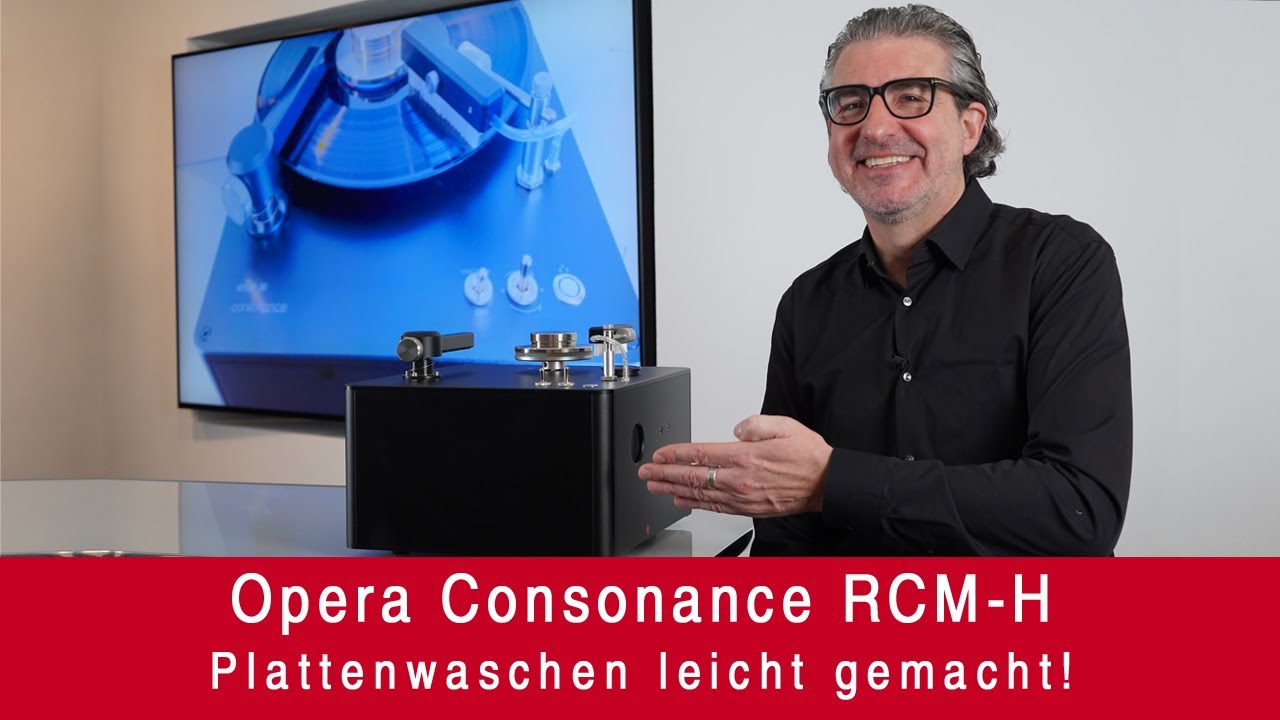 Opera Consonance RCM-H | Die schnelle Plattenwaschmaschine