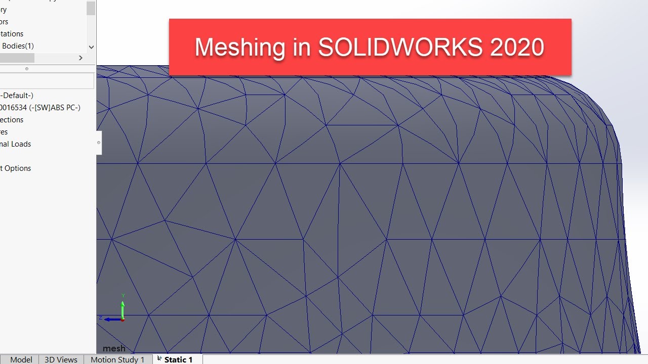 The Basics of Meshing in SOLIDWORKS Simulation 2020 - My favorite tips in the latest release