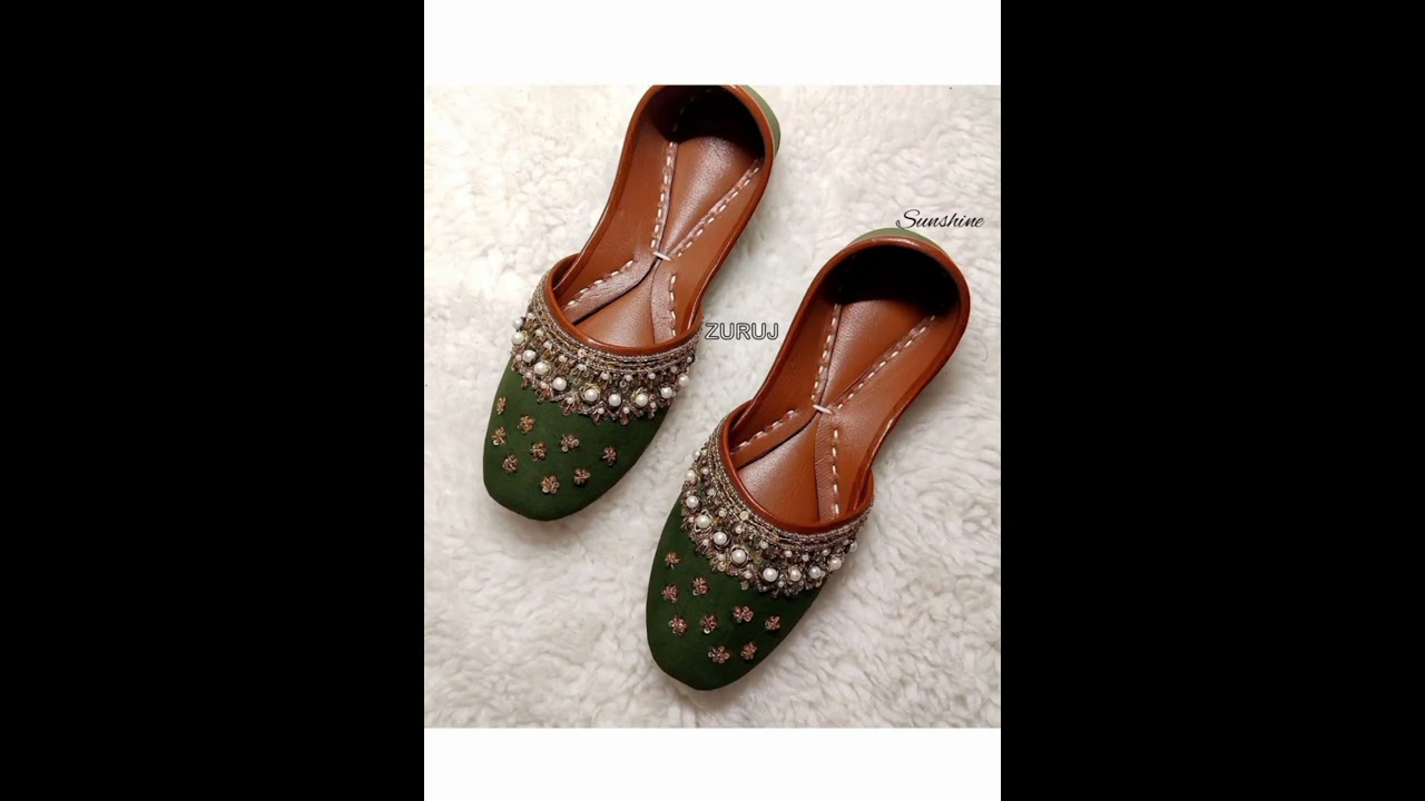 Best Pakistani Ladies Khussa Designs