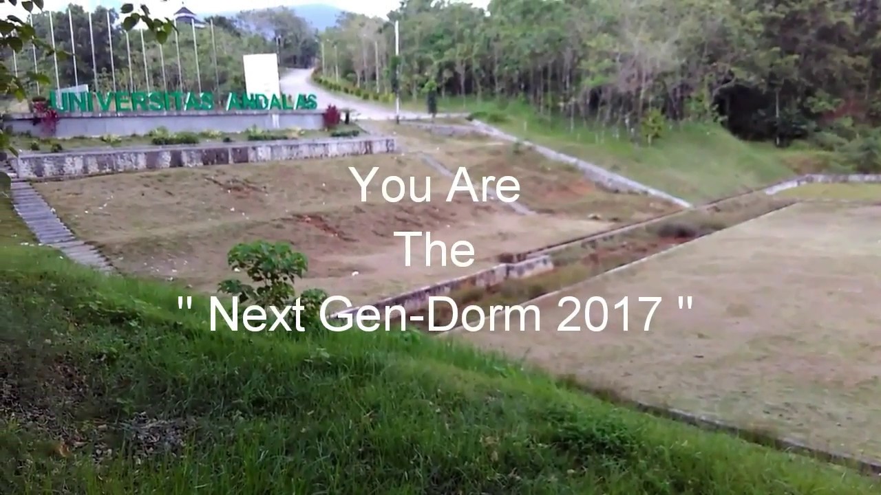 Road To Dormitory of Andalas University