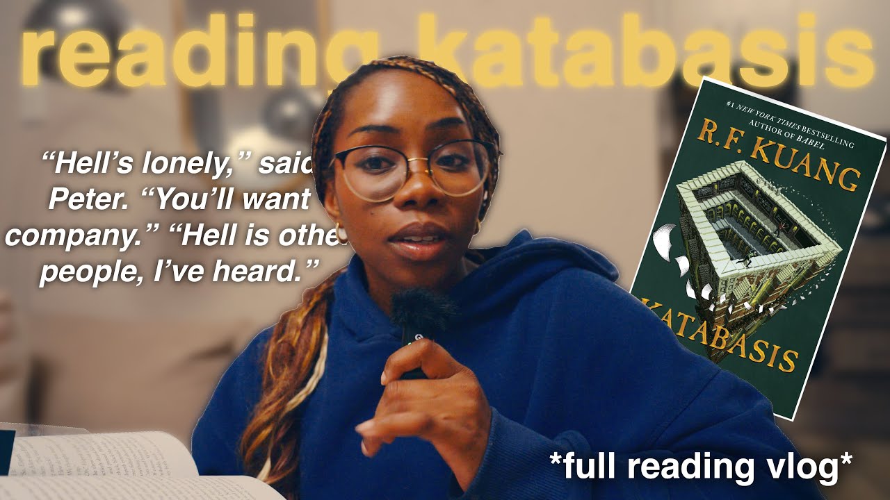 Watch Me Crash Out In Real Time 🪄 | Katabasis by R.F Kuang Reading Vlog 📚🤯