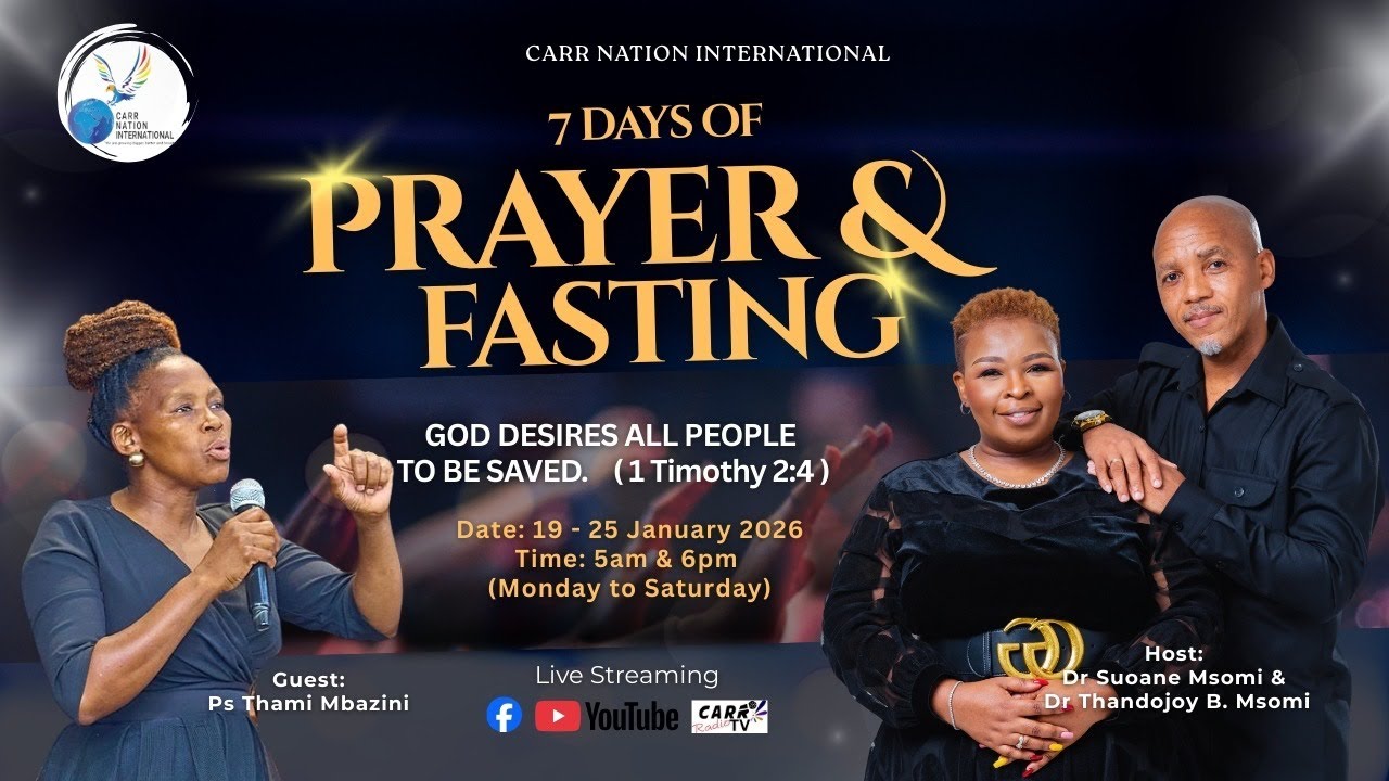 7 DAYS OF PRAYER & FASTING WITH MINISTER THABILE CHILIZA