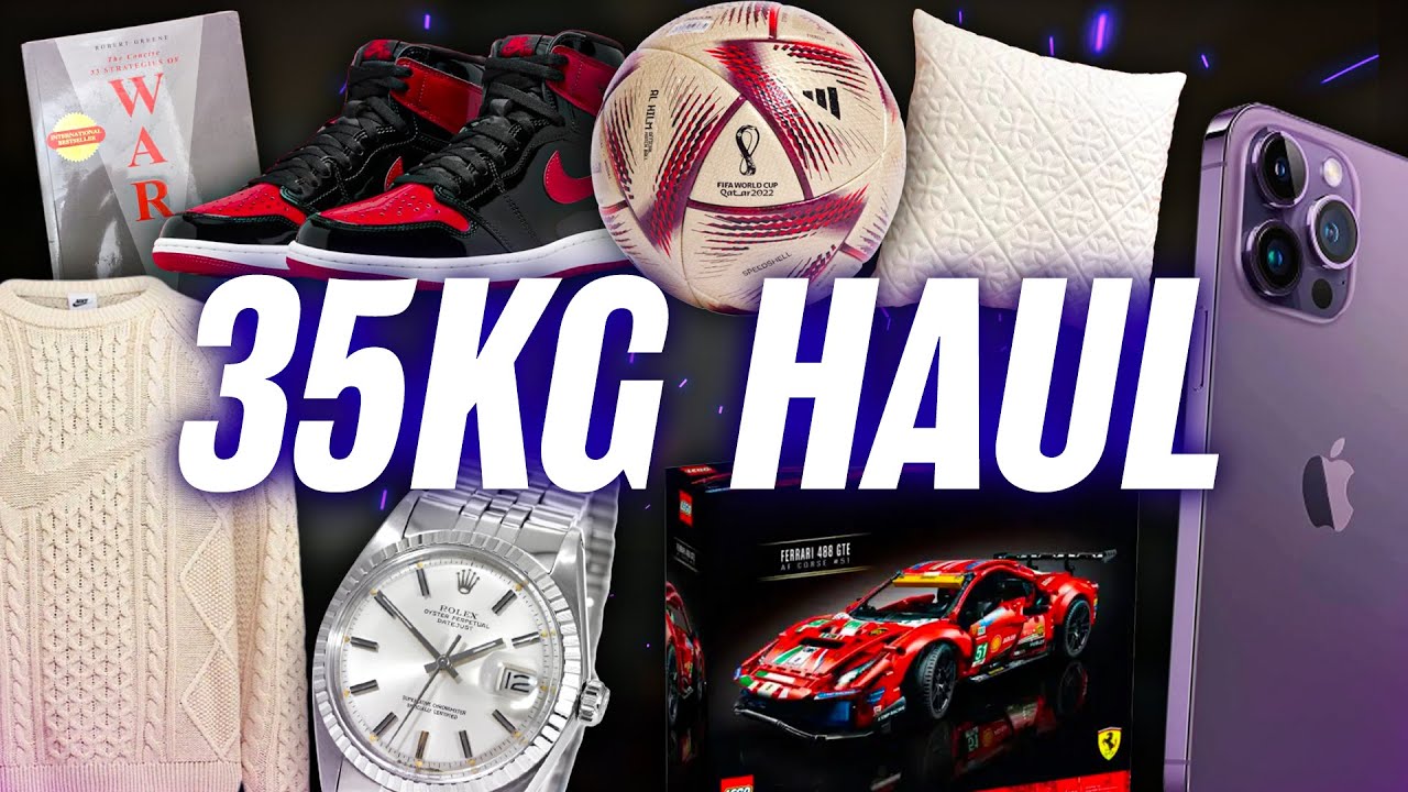 35KG PANDABUY HAUL! | LEGO, AIR PODS, PRADA, ROLEX
