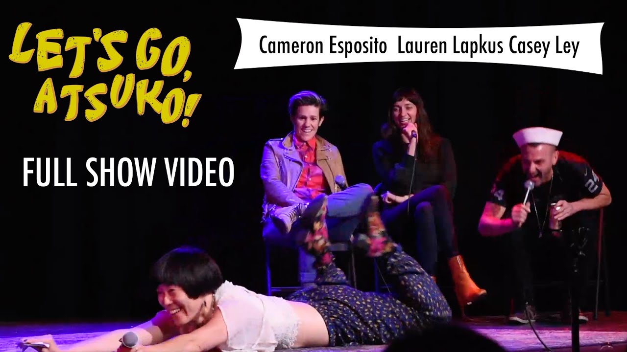 LIVE Let's Go, Atsuko! a woke Japanese Game Show from pre-pandemic.