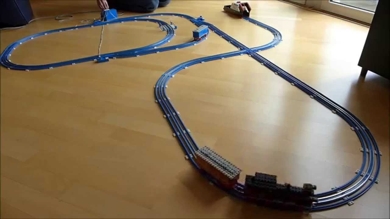 12V Lego-Eisenbahn aus dem Jahr 1970 - Demonstaration